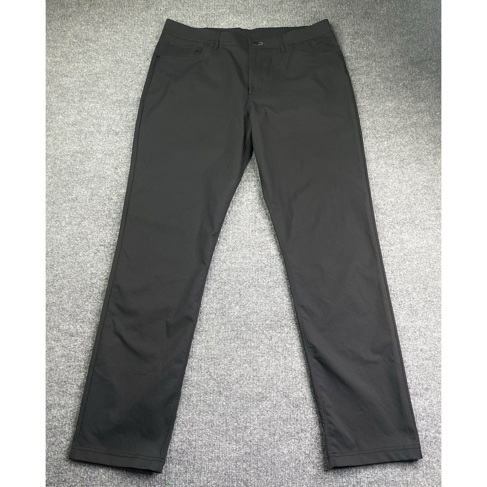 Public Rec Work to Play Pants Mens 36x34 Black Performance Trousers